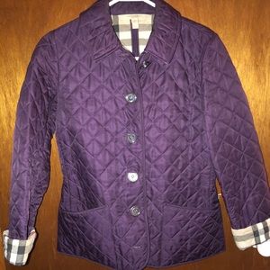 XS Burberry Brit Quilted Jacket